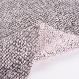 Black Marl Chunky Knit, Polyester — photo 2