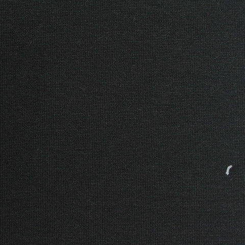 Polyester Stretch Jersey Knit Fabric, 169 gsm, 166 cm — Black