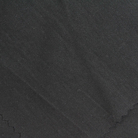 Dark Charcoal Ponte Knit, Viscose-Nylon