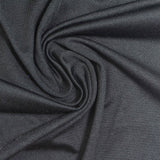 Brushed Polyester Stretch Milk Silk Knit Fabric, 190 gsm, 150 cm — Navy — photo 2