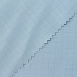 Light Blue Grid Jacquard, Polyester — photo 2