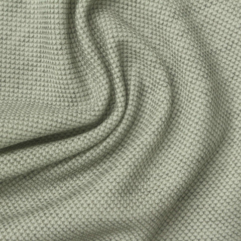 Cotton Stretch Piqué Knit Fabric, 230 gsm — Grey