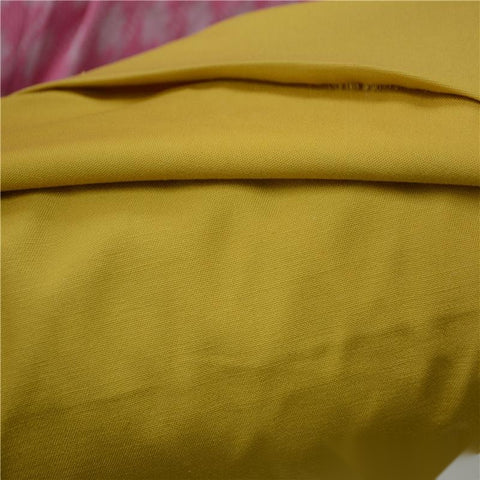 100% Cotton Woven Fabric, 295 gsm — Yellow