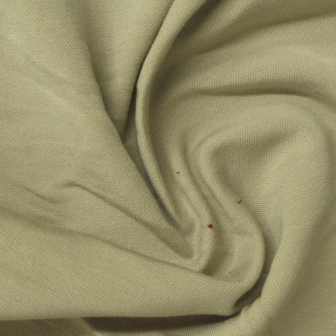 Striped Modal Polyester Piqué Knit Fabric, 300 gsm, 160 cm — Khaki