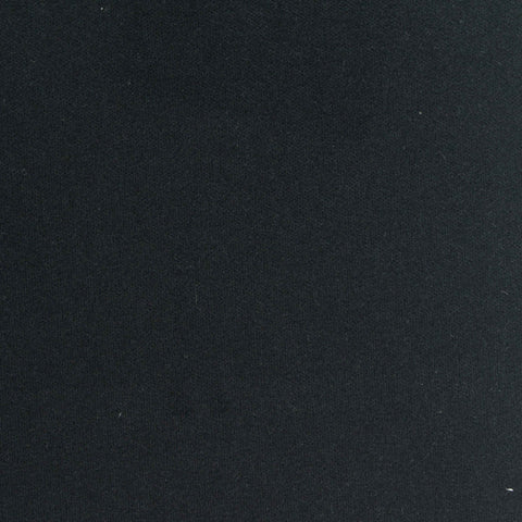 Brushed Polyester Stretch Sateen Fabric, 240 gsm, 160 cm — Black