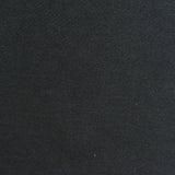 Brushed Polyester Cotton French Terry Fabric, 265 gsm, 180 cm — Black — photo 2