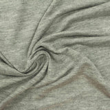 Light Grey Marl Jersey Knit, Viscose — photo 2