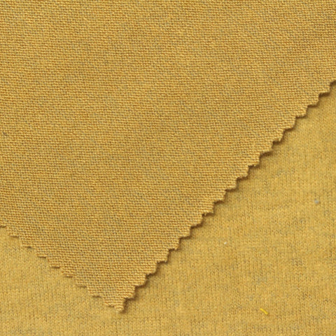 Yellow Marl Chunky Knit, Viscose-Poly, 283 gsm