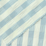 Light Blue Bold-Check Woven, Polyester — photo 2