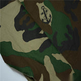 Green Camo Woven, Cotton — photo 2