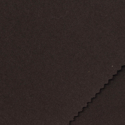 Polyester Stretch Velvet Fabric, 430 gsm — Brown