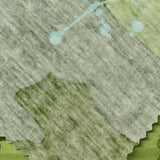 Green Camo Jersey Knit, Cotton-Poly — photo 2