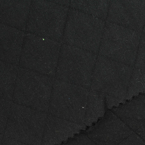 Black Diamond Jacquard, Poly-Cotton, 335 gsm