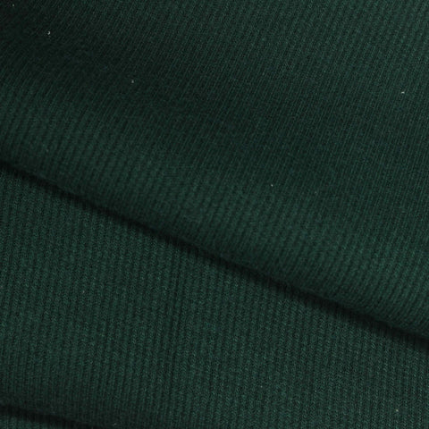 Rib Knit Fabric, 300 gsm, 130 cm — Green