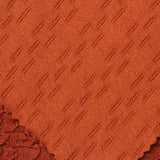 Jacquard Polyester Stretch Interlock Knit Fabric, 230 gsm, 160 cm — Orange — photo 2