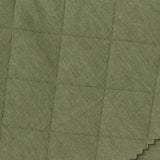 Olive Diamond Jacquard, Poly-Cotton — photo 2