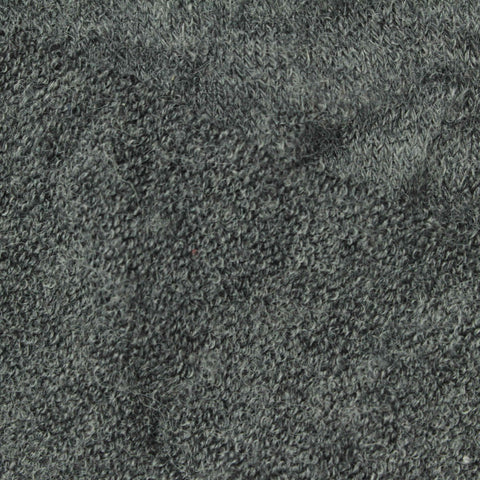 Acrylic Polyester Blend Chunky Knit Fabric, 201 gsm, 157 cm — Grey