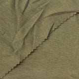 Tencel Lyocell Polyester Blend Rib Knit Fabric, 150 gsm, 150 cm — Khaki — photo 2