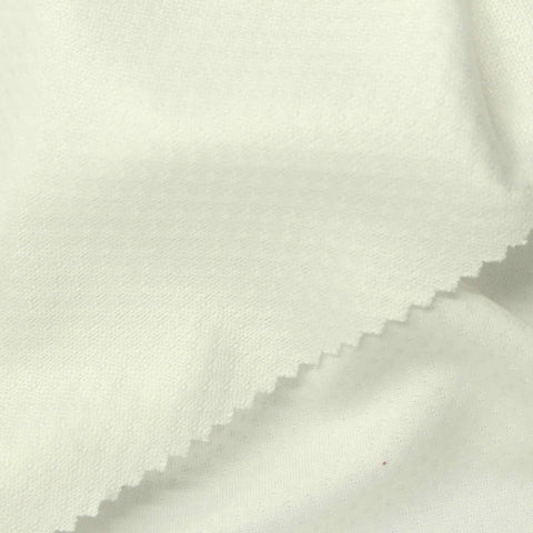 100% Polyester Birdseye Knit Fabric, 170 gsm, 185 cm — Beige
