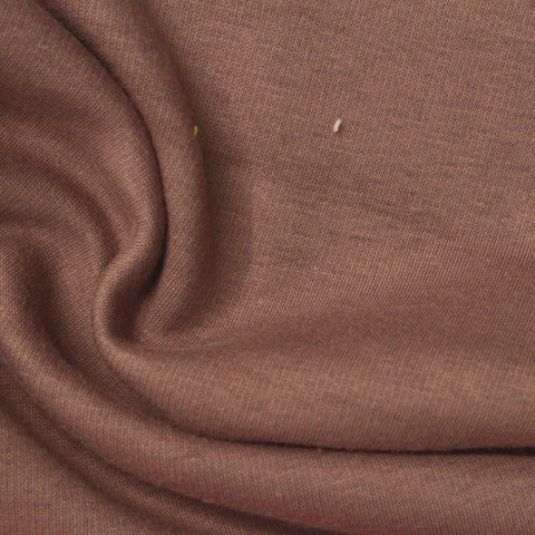 Polyester Cotton Stretch Velvet Fabric, 338 gsm, 184 cm — Brown