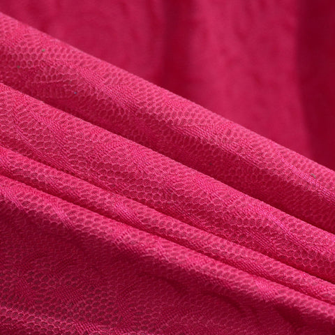 Pink Tone-on-Tone Jacquard, Polyester, 160 gsm