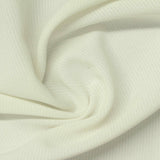 Striped 100% Polyester Chiffon Fabric, 110 gsm, 160 cm — White — photo 2