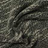 Black Marl Chunky Knit, Poly-Cotton — photo 2