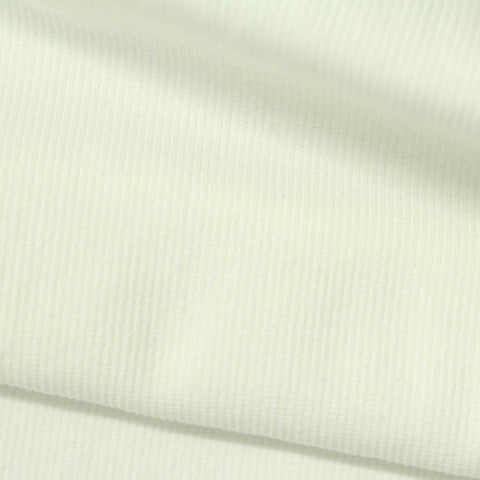 Cotton Polyester Stretch Rib Knit Fabric, 369 gsm, 145 cm — Green, ref EF-267651