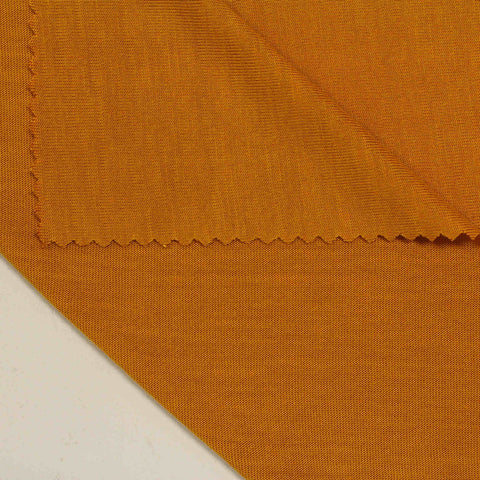 100% Viscose Jersey Knit Fabric, 140 gsm, 158 cm — Orange