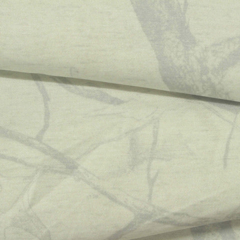 Grey Branches Scuba Knit, Poly-Viscose