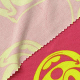 Neon Yellow Abstract Milk Silk Knit, Polyester — photo 2