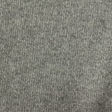Grey Marl Rib Knit, Poly-Cotton — photo 2