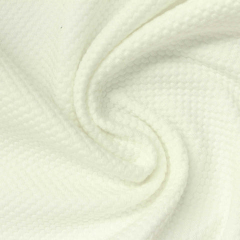 Viscose Stretch Knit Fabric, 400 gsm, 137 cm — Beige
