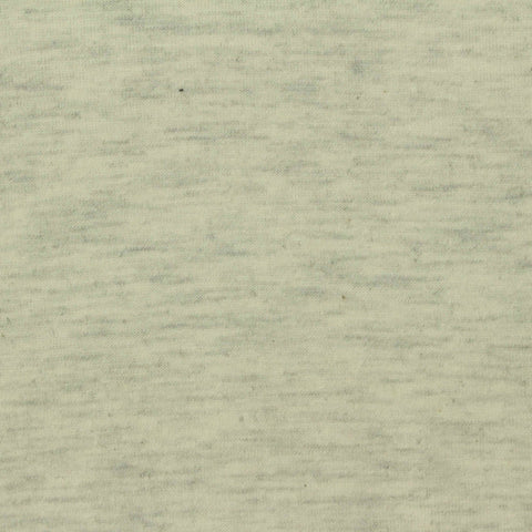 Light Grey Marl Jersey Knit, Cotton-Poly, 150 gsm