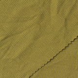 Polyester Stretch Rib Knit Fabric, 250 gsm, 150 cm — Khaki — photo 2