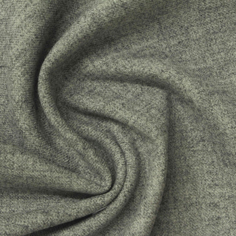Heathered Grey-Green Marl Woven, Poly-Viscose