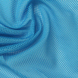 100% Polyester Mesh Fabric, 66 gsm, 162 cm — Blue — photo 2