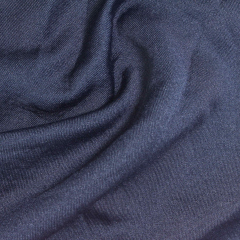 Dark Blue Marl Jacquard, Polyester, 215 gsm