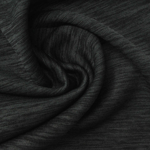 Dark Grey Marl French Terry, Polyester