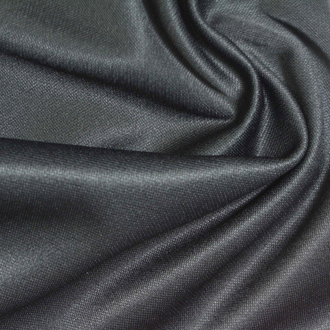 Charcoal Piqué Knit, Polyester