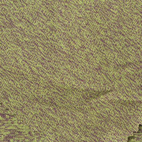 Lime Marl Jersey Knit, Cotton-Poly, 250 gsm