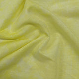Light Yellow Abstract Jersey Knit, Viscose-Poly — photo 2