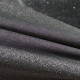 Metallic Stretch Chunky Knit Fabric, 187 gsm, 162 cm — Grey — photo 2