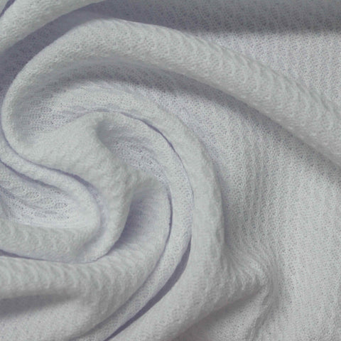 100% Polyester Piqué Knit Fabric, 125 gsm, 150 cm — Grey