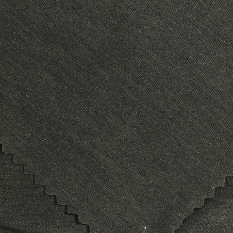 Brushed Polyester Stretch Jersey Knit Fabric, 255 gsm, 160 cm — Grey