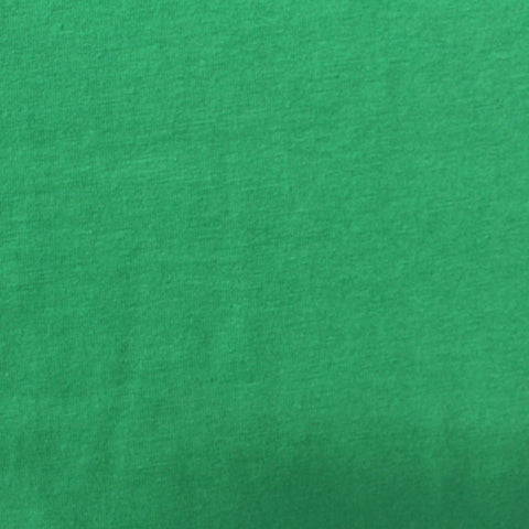 Cotton Polyester Stretch Jersey Knit Fabric, 150 gsm, 175 cm — Green