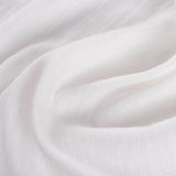 Jacquard Viscose Linen Woven Fabric, 119 gsm, 138 cm — White — photo 2