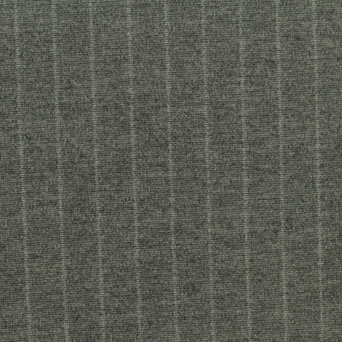 Grey Tone-on-Tone Check Ponte Knit, Viscose-Poly