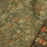 Orange Floral Knit, Polyester — photo 2
