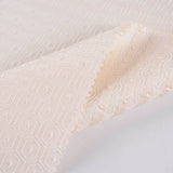 White Geometric-Hexagon Jacquard, Polyester — photo 2